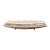 Vintage Stangl Pottery Mid-Century Mottled Purple Glaze Footed Bread Serving Tray For Sale