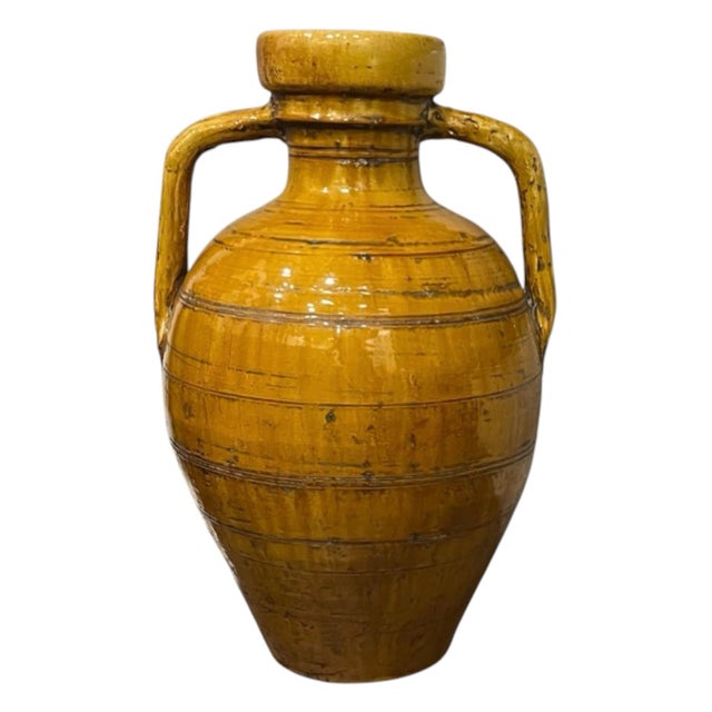 Late 19th Century 19th Century Sicilian Terracotta Olive Oil Amphora For Sale - Image 5 of 7
