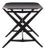 Cavalletto Table in Black Stained Wood by Franco Albini for Cassina For Sale