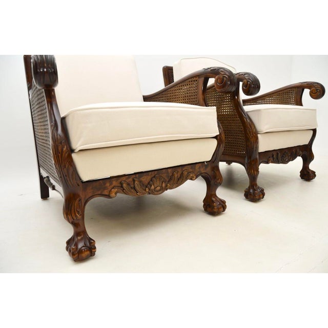 Vintage Swedish Bergere Chairs in Satin Birch, 1920, Set of 2 For Sale - Image 10 of 13