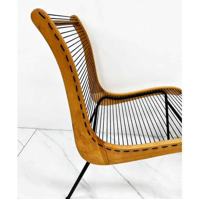 String Chairs With Matching Table by Carl Koch, Vermont Tubbs, 1950's ...