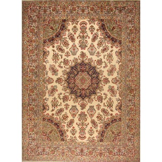 Middle Eastern Hand-Knotted Rug For Sale