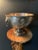 Hammered Silver Plate Bowl with Medallions and Lion Handles For Sale - Image 4 of 12
