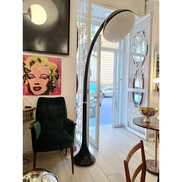 Lampione Floor Lamp by Fabio Lenci for Guzzini, Italy, 1960s For Sale - Image 6 of 8