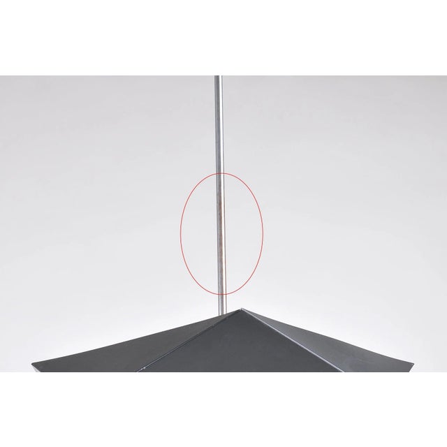 1960s Mid-Century Modern Glass Pendant Lamp from Napako, 1960s For Sale - Image 5 of 7