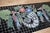 1970s Vintage Coffee Table in Oak and Mosaic with Inlay Artwork, 1970s For Sale - Image 5 of 13