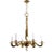 Decco Chandelier in Gold Finish For Sale