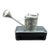 Antique Miniature Dutch or Hanau Continental Silver Pastoral Scene Gardening Watering Can For Sale