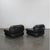 Pair of 1970’s Adriano Piazzesi Stitched Leather Lounge Chairs For Sale - Image 14 of 18