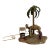 Vintage Austrian Orientalist Lamp in the Style of Franz Bergman For Sale