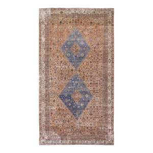 Antique Oversized Khotan Wool Rug