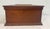 Wood Quality Antique 19th Century Handmade Mahogany Wood Wooden Jewelry Sewing Box For Sale - Image 7 of 11