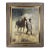 American Horse Western "In Apache Territory" Oil Painting by Donald Wallace Muth For Sale