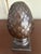 Bronze-Finish Cast Metal Pineapple Finial Garniture Statue For Sale - Image 4 of 8