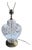 Vintage Wildwood crystal table lamp // Cut crystal lamp // high end designer lighting // vintage luxury lighting // accent lamp For Sale