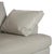 Gray Clarus 3-Seater Sofa in Grey Leather from FSM For Sale - Image 8 of 13