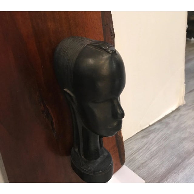 Tribal African Tribal Live Edge African Sculptural Panels - a Pair For Sale - Image 3 of 13