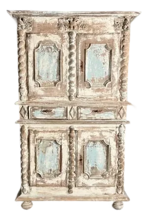 1650 French Provincial Louis XIII Armoire