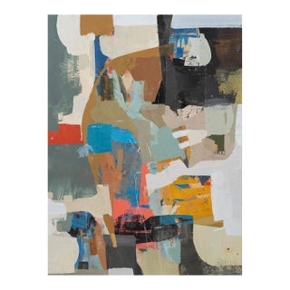 Holding Pattern – 30x40 Abstract Painting by Donna Weathers For Sale