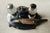 Metal English Neoclassical Silverplate Inkwell & Inkstand ,c.1900 For Sale - Image 7 of 16