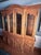An architectural, American-made dining collection by Hickory Manufacturing Company, circa 1987. Crafted entirely from...