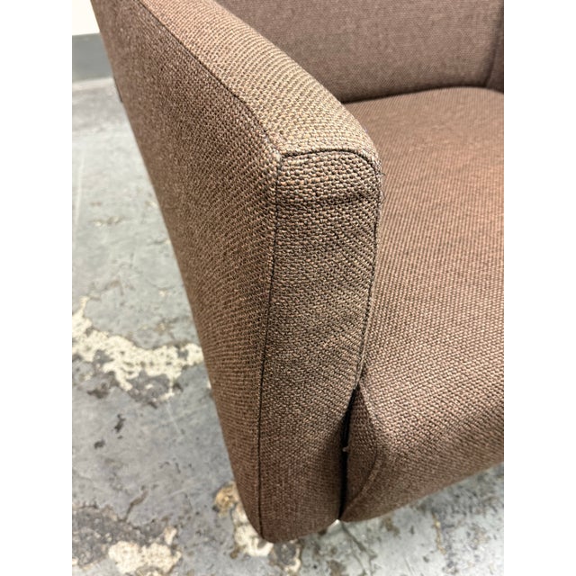 Dellarobbia Regis Swivel Lounge Armchairs, Pair For Sale - Image 10 of 12