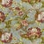 Sample- Schumacher Ariella Jacobean Fabric in Robin'S Egg For Sale