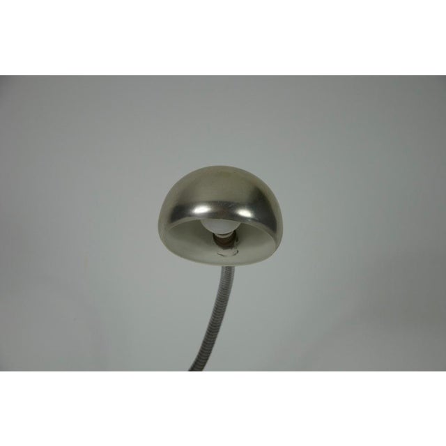 1960s Adjustable Chrome Flex Arm Table Lamp, Italy, 1960s, Set of 2 For Sale - Image 5 of 15