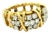 Vintage Italian 18k Gold Diamond Openwork Ring, 2.20 Carats, Circa 1980, Size 6.75 For Sale