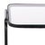 Spritely Home Zunia 2 Tier Accent Table in Black For Sale - Image 4 of 8