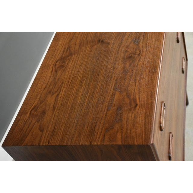 1960s 1960s Walnut Dresser Chest by Founders For Sale - Image 5 of 8