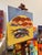 Contemporary A Table of Abundance, Acrylic Painting by Godfrey Afebuame (2026) For Sale - Image 3 of 4