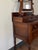 American Early Nineteenth Century American Sheraton Mahogany Dressing Table With Mirror For Sale - Image 3 of 7