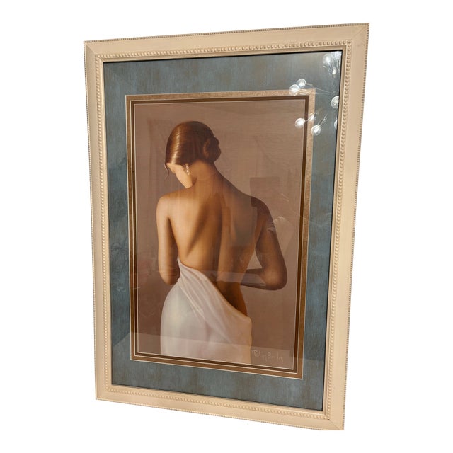 Mid 20th Century "Naked Back" Lithogragh by Phillippe Boudoy For Sale