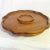 1950s Modernist Quistgaard Denmark Teak Lazy Susan With 9 Matching Smoked Glass Bowls - 10 Pieces For Sale - Image 5 of 10