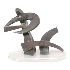 Mid 20th Century Small-Size Mid-Century Abstract Sculpture