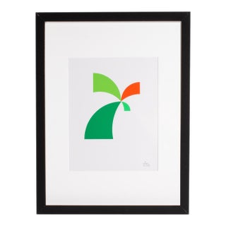 1995 “Konstruktion and Intuition” Serigraph Print by Anton Stankowski For Sale
