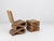 Easy Edges Wiggle Side Chair with Stool by Frank Gehry for Vitra, Set of 2 For Sale - Image 6 of 18