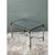 Vintage Rectangular Metal and Glass Table After Maison Jansen For Sale - Image 11 of 13
