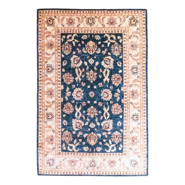 Middle Eastern Rug in Wool For Sale