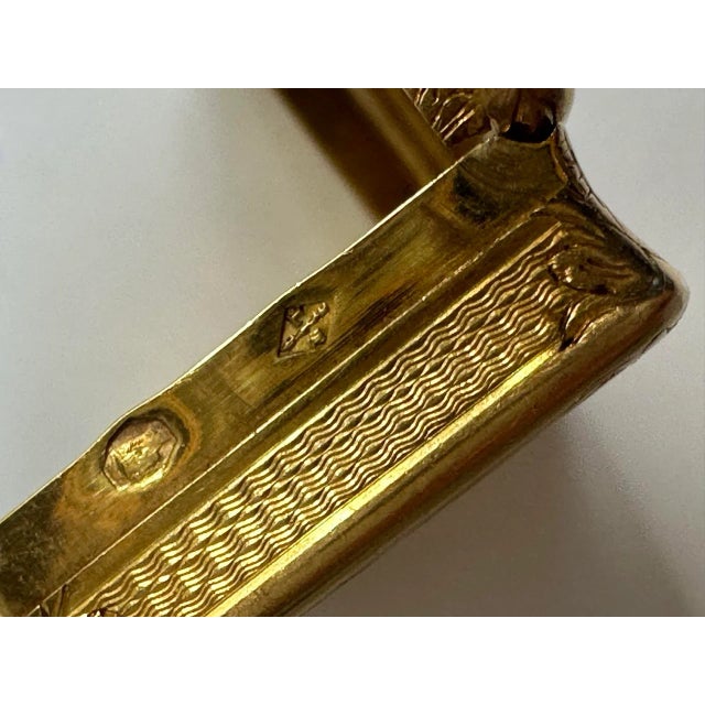 Antique French 18th Century 18k Gold Snuff Box Attributed to Louis Tassin, Paris c.1790 For Sale - Image 10 of 11