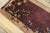 1920s Splendid Plum Ground and Brown Sienna Color With Flower Design Antique Chinese Art Deco Rug For Sale - Image 5 of 13