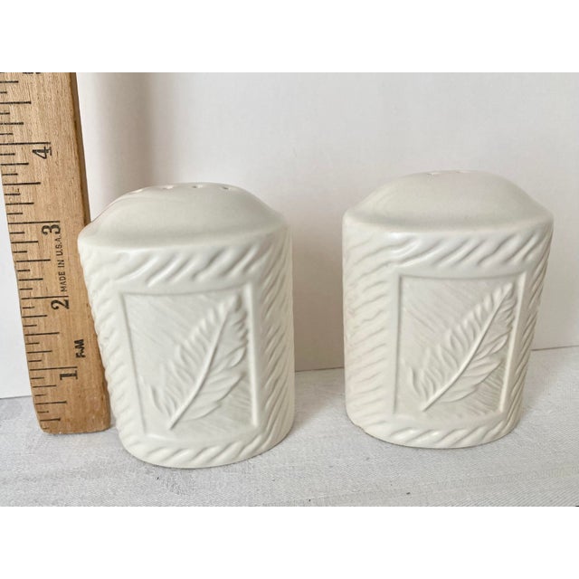 Late 20th Century Late 20th Century Pfaltzgraff Sierra Salt and Pepper Shaker Set. For Sale - Image 5 of 10