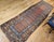 Textile 19th Century Persian Kurdish Wide Runner Rug, Hand-Knotted Wool, Allover Paisley Pattern, Terracotta & Blue, 4x12 For Sale - Image 7 of 15