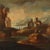 Venetian School, Landscape with Figures, Oil on Canvas, Framed For Sale - Image 3 of 12