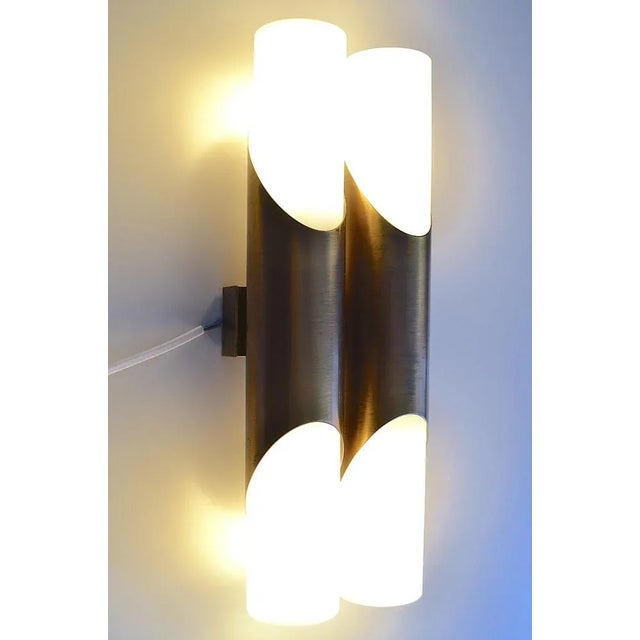 Brass Bronze Wall Lights by Klaus Link for Company Neuhaus, 1970s, Set of 2 For Sale - Image 4 of 8