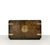 Chestnut Vintage Mastercraft Style Burl Wood & Brass Sideboard For Sale - Image 8 of 8