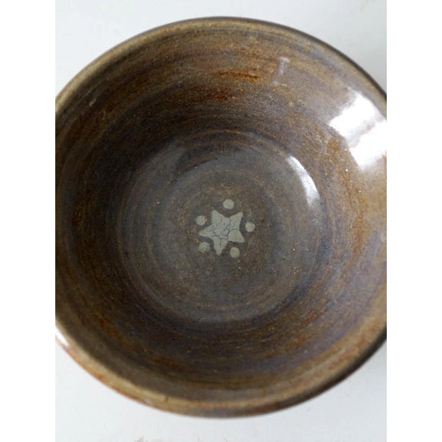 Vintage Studio Pottery Bowl For Sale - Image 10 of 11