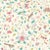 Sanderson Aril’s Garden Wallpaper in Blue Clay/Pink - a Sample For Sale