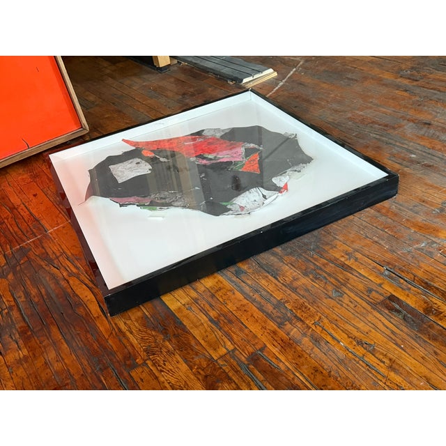 Wesley Kimler Mixed‑Media Abstract – Original Contemporary Collage Painting For Sale - Image 10 of 11